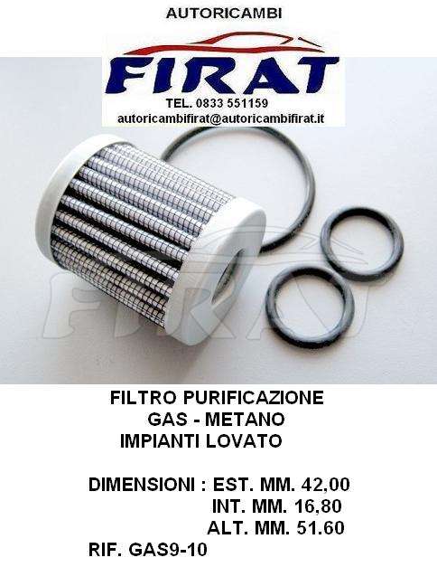 FILTRO GAS 9-10